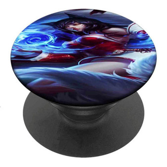 Pastele Best Ahri League of Legends Hero Custom Personalized PopSockets Phone Grip Holder Pop Up Phone Stand