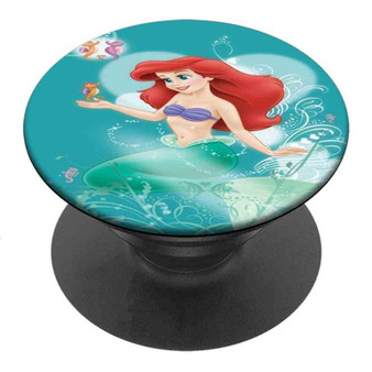 Pastele Best Ariel The Little Mermaid Disney Custom Personalized PopSockets Phone Grip Holder Pop Up Phone Stand