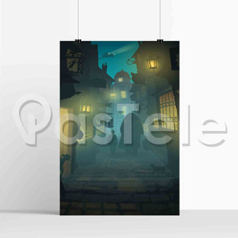 Harry Potter Diagon Alley Silk Custom Poster Printed Wall Decor 20 x 13 Inch 24 x 36 Inch