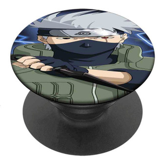 Pastele Best Hatake Kakashi Naruto Shippuden Custom Personalized PopSockets Phone Grip Holder Pop Up Phone Stand