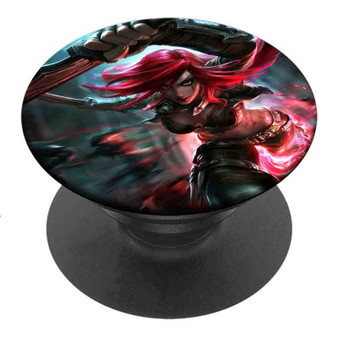 Pastele Best Katarina League of Legends Custom Personalized PopSockets Phone Grip Holder Pop Up Phone Stand