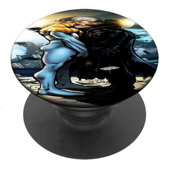 Pastele Best Midnighter and Apollo Kiss DC Comics Custom Personalized PopSockets Phone Grip Holder Pop Up Phone Stand