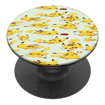 Pastele Best Pokemon Pikachu Starry Night Custom Personalized PopSockets Phone Grip Holder Pop Up Phone Stand