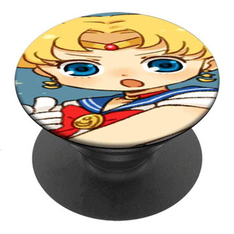 Pastele Best Sailor Moon Collage Custom Personalized PopSockets Phone Grip Holder Pop Up Phone Stand