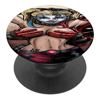 Pastele Best Sexy Harley Quinn Deadpool Custom Personalized PopSockets Phone Grip Holder Pop Up Phone Stand
