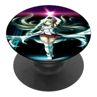Pastele Best Sword Art Online Kirito and Girls Custom Personalized PopSockets Phone Grip Holder Pop Up Phone Stand