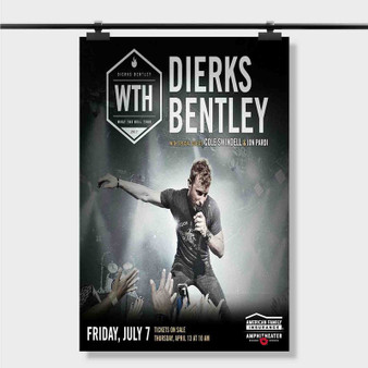 Pastele Best Dierks Bentley World Tour 2017 Custom Personalized Silk Poster Print Wall Decor 20 x 13 Inch 24 x 36 Inch Wall Hanging Art Home Decoration