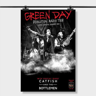 Pastele Best Green Day Revolution Radio Tour Music Custom Personalized Silk Poster Print Wall Decor 20 x 13 Inch 24 x 36 Inch Wall Hanging Art Home Decoration