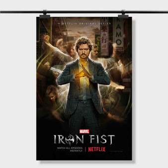 Pastele Best Iron Fist Marvel Superheroes Custom Personalized Silk Poster Print Wall Decor 20 x 13 Inch 24 x 36 Inch Wall Hanging Art Home Decoration