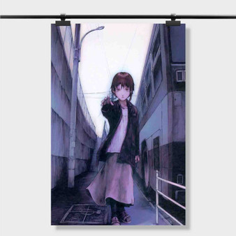 Serial Experiments Lain Silk Poster Wall Decor 20 x 13 Inch 24 x