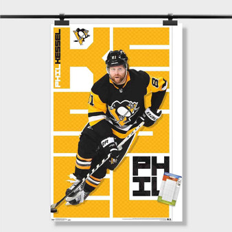 Pastele Best Pittsburgh Penguins Nhl Custom Personalized Silk Poster Print Wall Decor 20 x 13 Inch 24 x 36 Inch Wall Hanging Art Home Decoration