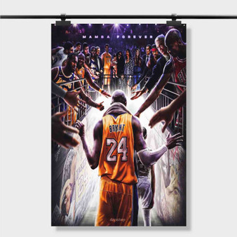 Pastele Best The Legend Kobe Bryant Custom Personalized Silk Poster Print Wall Decor 20 x 13 Inch 24 x 36 Inch Wall Hanging Art Home Decoration