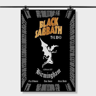 Pastele Best Black Sabbath The End Custom Personalized Silk Poster Print Wall Decor 20 x 13 Inch 24 x 36 Inch Wall Hanging Art Home Decoration