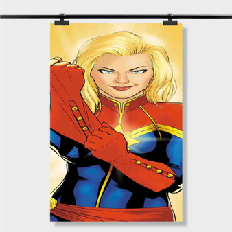 Pastele Best Captain Marvel Custom Personalized Silk Poster Print Wall Decor 20 x 13 Inch 24 x 36 Inch Wall Hanging Art Home Decoration