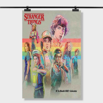 Pastele Best Hopper Wallpaper Stranger Things Custom Personalized Silk Poster Print Wall Decor 20 x 13 Inch 24 x 36 Inch Wall Hanging Art Home Decoration