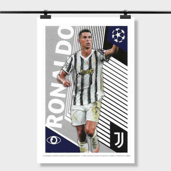 Pastele Best Cristiano Ronaldo Nike Logo Custom Personalized Silk Poster Print Wall Decor 20 x 13 Inch 24 x 36 Inch Wall Hanging Art Home Decoration
