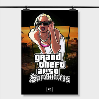 Pastele Best grand theft auto san andreas iphone wallpaper Custom Personalized Silk Poster Print Wall Decor 20 x 13 Inch 24 x 36 Inch Wall Hanging Art Home Decoration