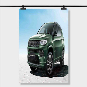 Pastele Best Jeep Compass Car Hd Wallpaper Custom Personalized Silk Poster Print Wall Decor 20 x 13 Inch 24 x 36 Inch Wall Hanging Art Home Decoration