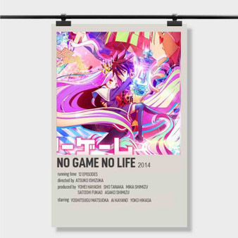 Pastele Best Anime Wallpaper No Game No Life Custom Personalized Silk Poster Print Wall Decor 20 x 13 Inch 24 x 36 Inch Wall Hanging Art Home Decoration