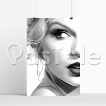 Taylor Swift Half Face Silk Custom Poster Printed Wall Decor 20 x 13 Inch 24 x 36 Inch