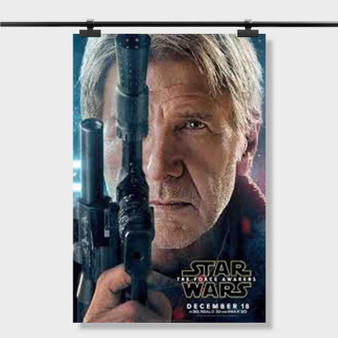 Pastele Best Han Solo Star Wars The Force Awakens Custom Personalized Silk Poster Print Wall Decor 20 x 13 Inch 24 x 36 Inch Wall Hanging Art Home Decoration