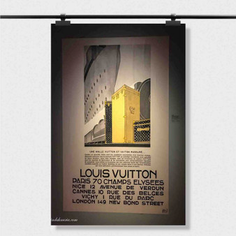 Pastele Best Is Louis Vuitton A Wordless Logo Custom Personalized Silk Poster Print Wall Decor 20 x 13 Inch 24 x 36 Inch Wall Hanging Art Home Decoration
