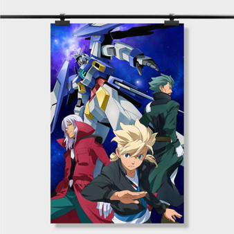 Pastele Best Mobile Suit Gundam 00 Setsuna F Seiei Custom Personalized Silk Poster Print Wall Decor 20 x 13 Inch 24 x 36 Inch Wall Hanging Art Home Decoration