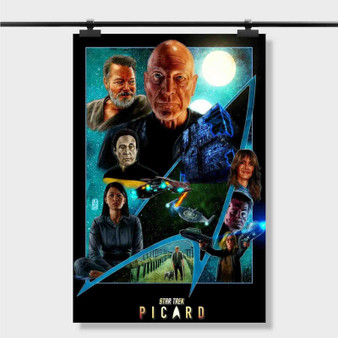 Pastele Best Star Trek The Next Generation Characters Custom Personalized Silk Poster Print Wall Decor 20 x 13 Inch 24 x 36 Inch Wall Hanging Art Home Decoration