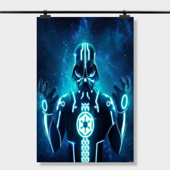 Pastele Best Star Wars Darth Vader Tron Legacy Custom Personalized Silk Poster Print Wall Decor 20 x 13 Inch 24 x 36 Inch Wall Hanging Art Home Decoration
