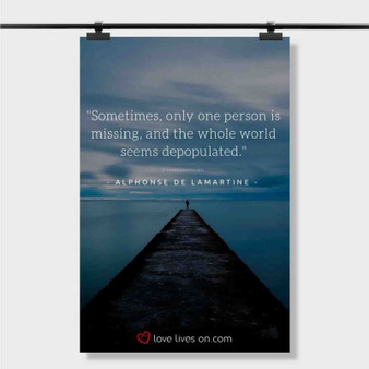 Pastele Best Inspirational Quotes About Death Of A Loved One Custom Personalized Silk Poster Print Wall Decor 20 x 13 Inch 24 x 36 Inch Wall Hanging Art Home Decoration