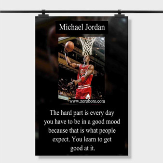 Pastele Best Michael Jordan Motivational Quotes Custom Personalized Silk Poster Print Wall Decor 20 x 13 Inch 24 x 36 Inch Wall Hanging Art Home Decoration