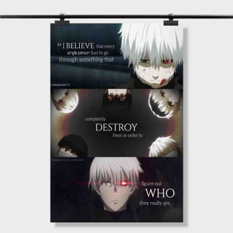 Pastele Best Inspirational Quotes From Animes Custom Personalized Silk Poster Print Wall Decor 20 x 13 Inch 24 x 36 Inch Wall Hanging Art Home Decoration