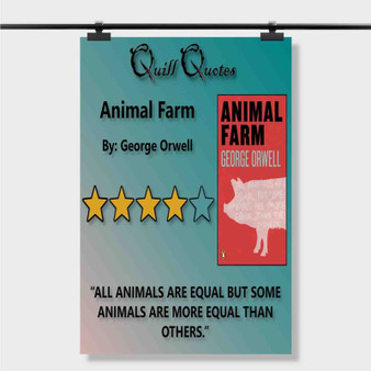 Pastele Best Mr Jones Quotes Animal Farm Custom Personalized Silk Poster Print Wall Decor 20 x 13 Inch 24 x 36 Inch Wall Hanging Art Home Decoration