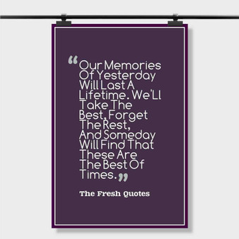 Pastele Best Goodbye Bad Friend Quotes Custom Personalized Silk Poster Print Wall Decor 20 x 13 Inch 24 x 36 Inch Wall Hanging Art Home Decoration