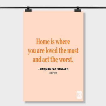Pastele Best Quotes About Being Distant From Family Custom Personalized Silk Poster Print Wall Decor 20 x 13 Inch 24 x 36 Inch Wall Hanging Art Home Decoration