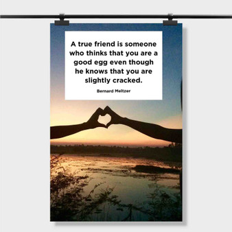 Pastele Best Really Nice Quotes About Best Friends Custom Personalized Silk Poster Print Wall Decor 20 x 13 Inch 24 x 36 Inch Wall Hanging Art Home Decoration