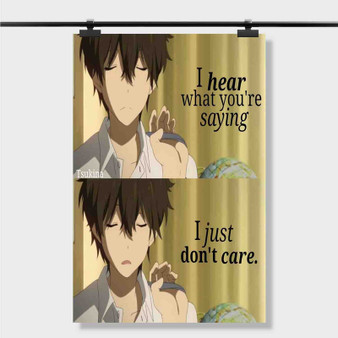 Pastele Best Anime Quote They Look And Smell Like Poop Custom Personalized Silk Poster Print Wall Decor 20 x 13 Inch 24 x 36 Inch Wall Hanging Art Home Decoration