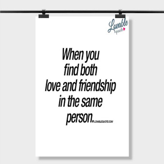 Pastele Best Best Friends Who Love Each Other Quotes Custom Personalized Silk Poster Print Wall Decor 20 x 13 Inch 24 x 36 Inch Wall Hanging Art Home Decoration