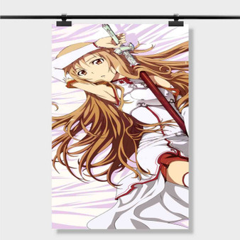 Pastele Best Asuna Yuuki Sword Art Online Anime Custom Personalized Silk Poster Print Wall Decor 20 x 13 Inch 24 x 36 Inch Wall Hanging Art Home Decoration