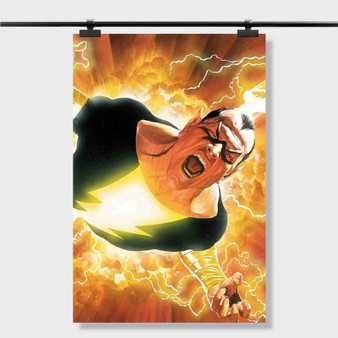 Pastele Best Black Adam DC Comics Cartoon Custom Personalized Silk Poster Print Wall Decor 20 x 13 Inch 24 x 36 Inch Wall Hanging Art Home Decoration