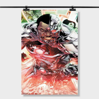 Pastele Best Cyborg DC Comics Custom Personalized Silk Poster Print Wall Decor 20 x 13 Inch 24 x 36 Inch Wall Hanging Art Home Decoration