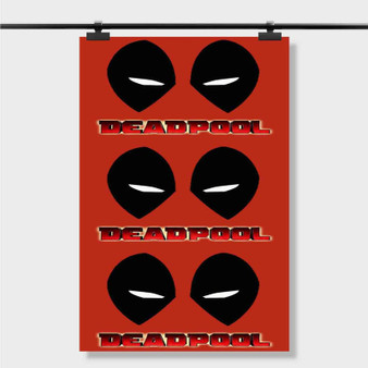 Pastele Best Deadpool Face Marvel Custom Personalized Silk Poster Print Wall Decor 20 x 13 Inch 24 x 36 Inch Wall Hanging Art Home Decoration