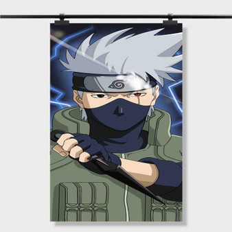 Kakashi Hatake Face Naruto Shippuden New Custom Silk Poster Print Wall  Decor 20 x 13 Inch