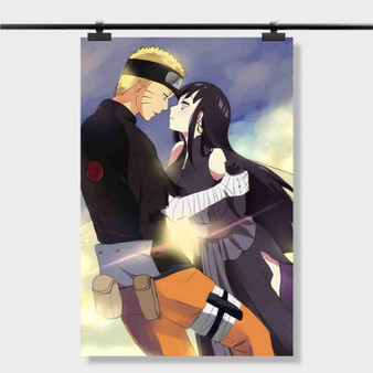 Pastele Best Naruto and Hinata Love Custom Personalized Silk Poster Print Wall Decor 20 x 13 Inch 24 x 36 Inch Wall Hanging Art Home Decoration