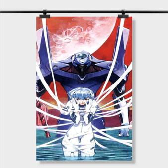 Pastele Best Rei Neon Genesis Evangelion Custom Personalized Silk Poster Print Wall Decor 20 x 13 Inch 24 x 36 Inch Wall Hanging Art Home Decoration
