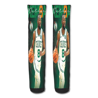 Pastele Champions Boston Celtics NBA Custom Personalized Sublimation Printed Socks Polyester Acrylic Nylon Spandex