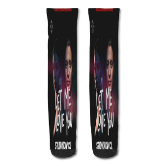 Pastele Dj Snake Zedd Let Me Love You Ft Justin Bieber Custom Personalized Sublimation Printed Socks Polyester Acrylic Nylon Spandex