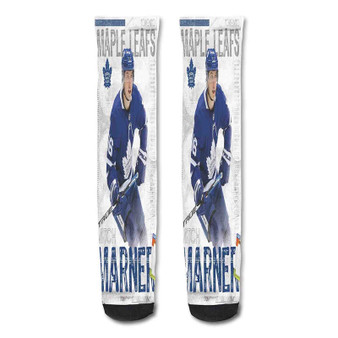 Pastele Toronto Maple Leafs Nhl Custom Personalized Sublimation Printed Socks Polyester Acrylic Nylon Spandex