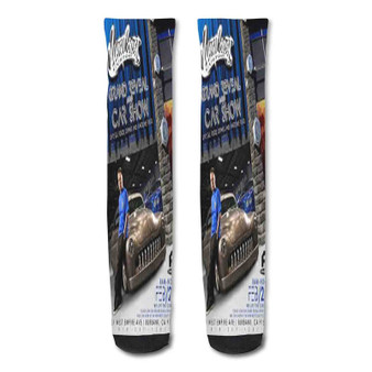 Pastele West Coast Customs Tv Show Custom Personalized Sublimation Printed Socks Polyester Acrylic Nylon Spandex