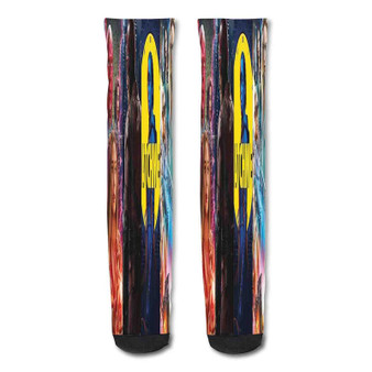 Pastele What Are The 5 Longest Running Tv Shows Custom Personalized Sublimation Printed Socks Polyester Acrylic Nylon Spandex